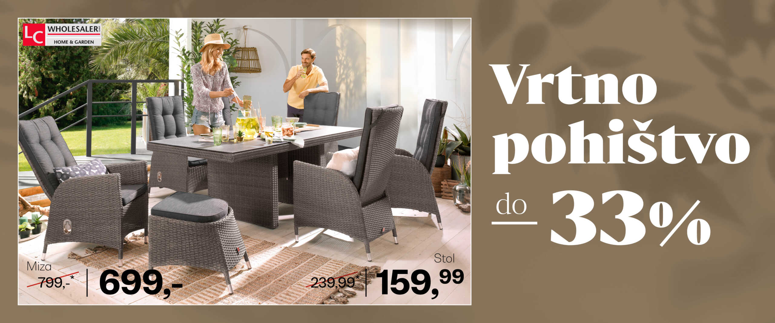 Vrtno pohištvo do -33%