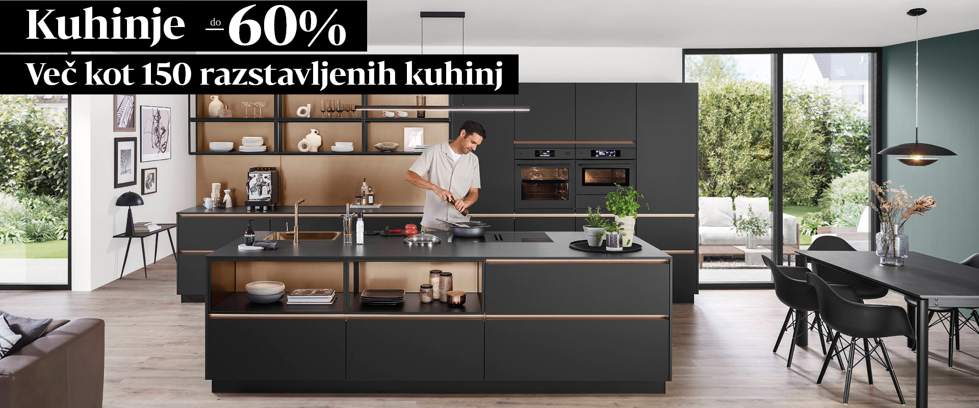 Kuhinje do -60%